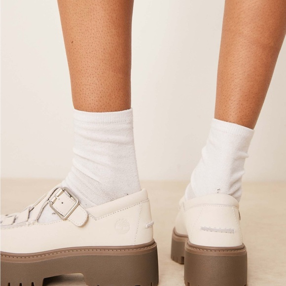 Timberland Women's Stone Street Platform Buckle Shoe Size 9 Leather Mary Jane - Picture 3 of 16